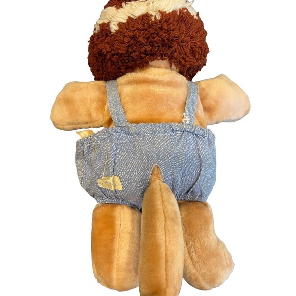 Vintage Cabbage Patch Kids Koosas Pet Cat Lion Blue Eyes Dimples 1983 Outfit - Picture 6 of 7